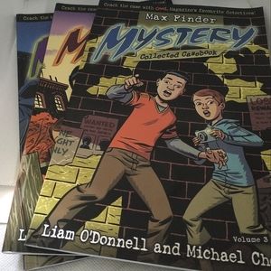3/$21 Max Finder Mystery Collected Casebooks Volumes 1-3 Softcover Books